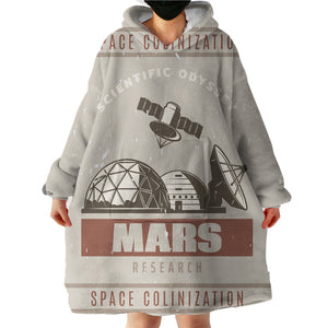 Space Science LKSPMA64 Hoodie Wearable Blanket