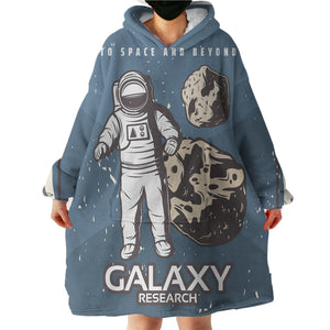 Galaxy Research LKSPMA65 Hoodie Wearable Blanket