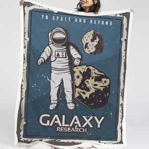 Galaxy Research LKSPMA65 Sherpa Fleece Blanket
