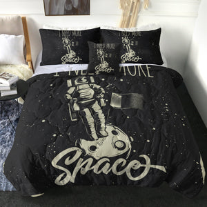 Astronaut On The Moon LKSPMA70 Comforter Set
