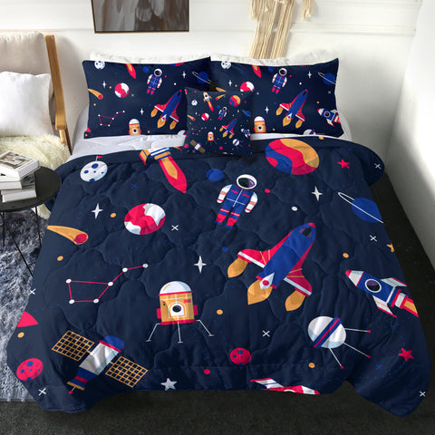 Image of Colorful On The Galaxy LKSPMA72 Comforter Set