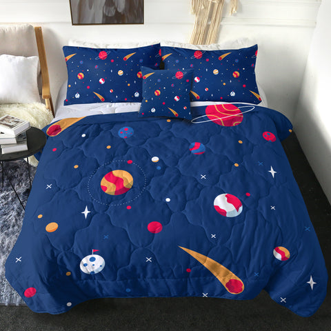 Image of Planets In The Sky LKSPMA73 Comforter Set