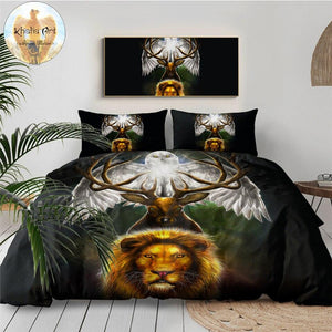 Leaders of the Earth by KhaliaArt Comforter Set - Beddingify