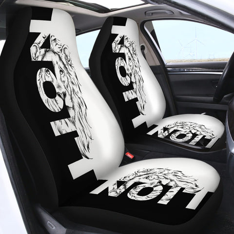 Image of Lion SWQT0834  Car Seat Covers