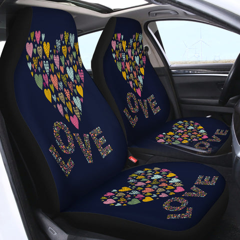 Image of Love SWQT2181 Car Seat Covers