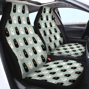 Lucky Cat SWQT2531 Car Seat Covers