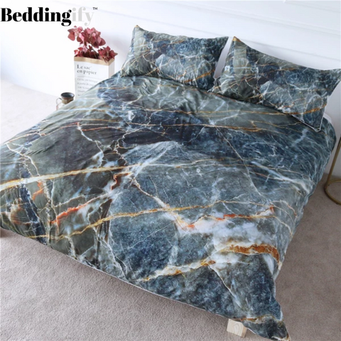 Image of Luxury  Natural Stone Comforter Set - Beddingify