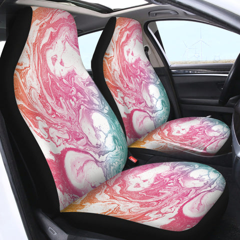 Image of Magic Tie Dye SWQT0021 Car Seat Covers