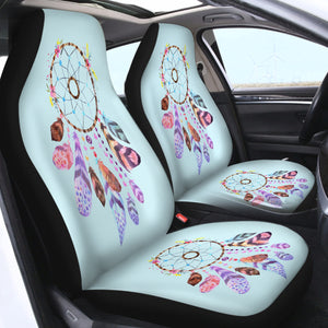 Blue Dream Catcher SWQT1108 Car Seat Covers