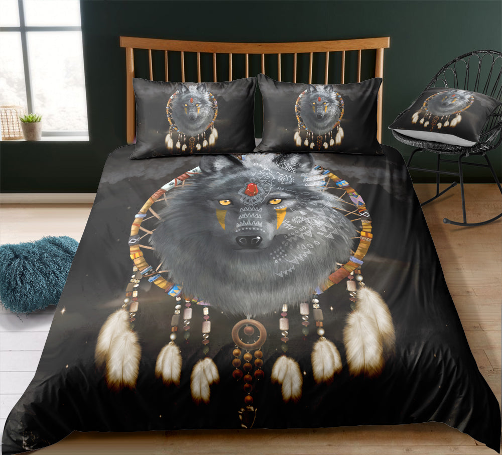 Mystic Wolf Bedding Set - Beddingify