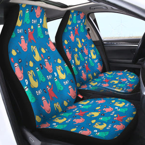 OM Sloth SWQT2397 Car Seat Covers