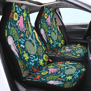 Cartoon Sea SWQT1884 Car Seat Covers