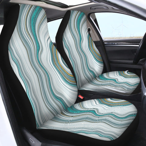 Image of Marble Waves SWQT2491 Car Seat Covers