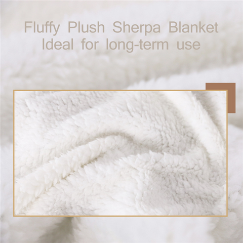 Image of Colorful Magical Tree Cozy Soft Sherpa Blanket