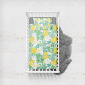 Pineapple Party SWCC0287 Crib Bedding, Crib Fitted Sheet, Crib Blanket