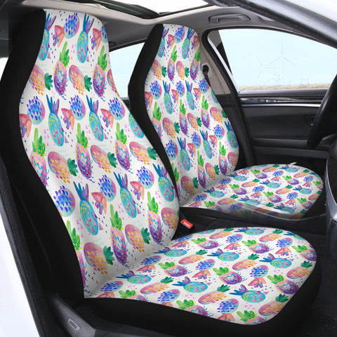 Image of Pineapple SWQT0748 Car Seat Covers