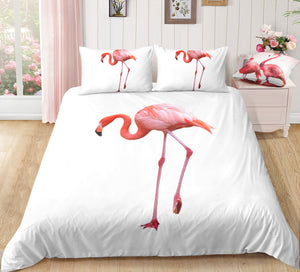 Pink Flamingo Bedding Set - Beddingify