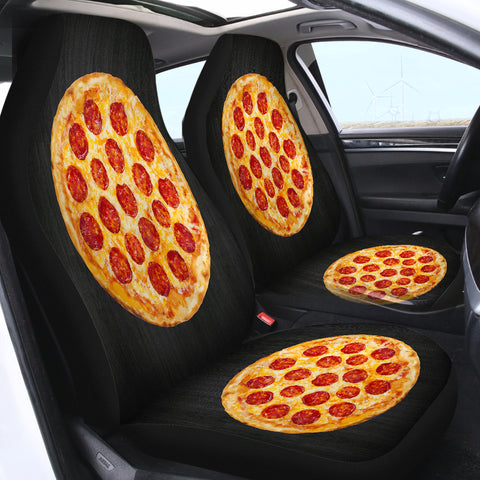 Image of Pizza SWQT2179 Car Seat Covers