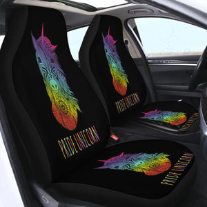 Pride Unicorn SWQT0060 Car Seat Covers