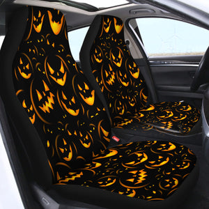 Halloween Pumpkin SWQT01363 Car Seat Covers