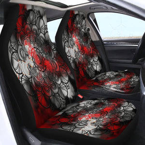 RED COSMIC BOHEMIAN SWQT2379 Car Seat Covers