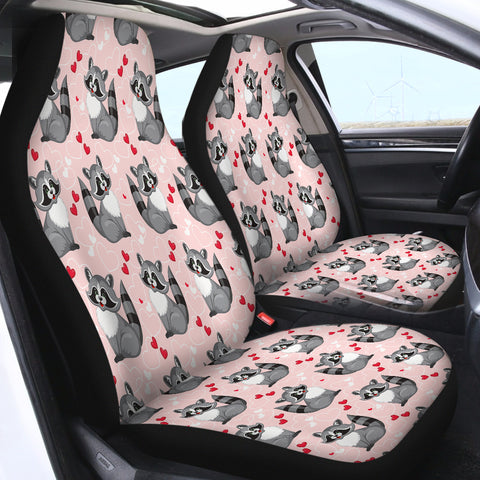 Image of Racoon SWQT1674 Car Seat Covers