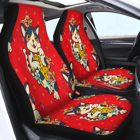 Image of Red Cat SWQT0087 Car Seat Covers