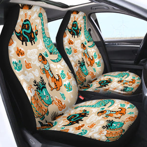 Dino World SWQT0876 Car Seat Covers