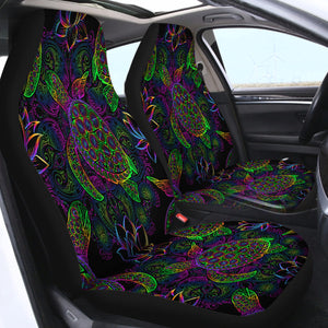 SEA TURTLE MYSTERIES SWQT0474 Car Seat Covers