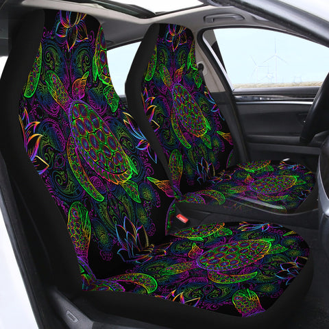 Image of SEA TURTLE MYSTERIES SWQT0474 Car Seat Covers