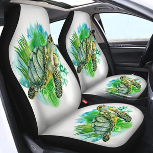 SEA TURTLE MYSTERIES SWQT1100 Car Seat Covers