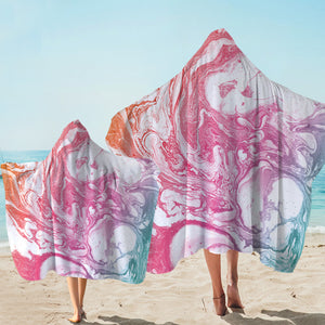 Crushed Waves Hooded Towel