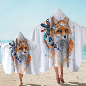 Warchief Fox Hooded Towel