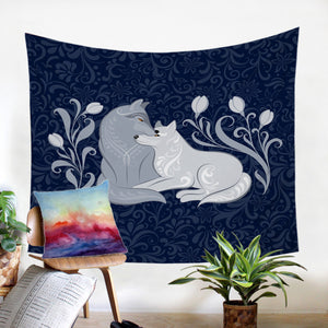 Wolf Love SW0052 Tapestry