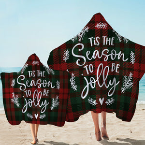 Jolly Season Hooded Towel