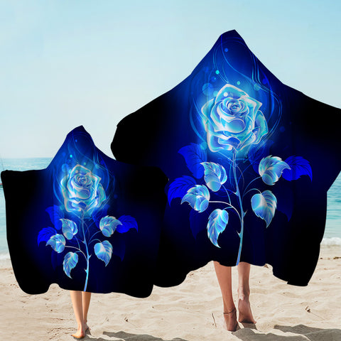 Image of Ethereal Rose Hooded Towel