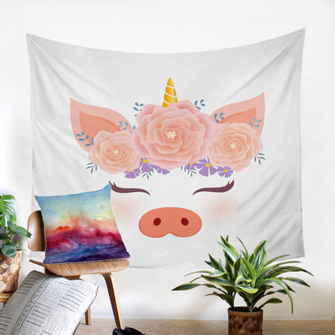 Image of Ms Oink SW0073 Tapestry