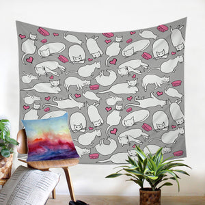 Cat Things SW0076 Tapestry