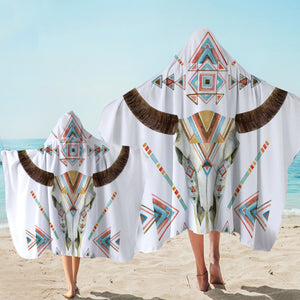 Aztec Themed Trophyhead Hooded Towel