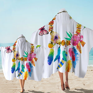 Nature Dream Catcher Hooded Towel