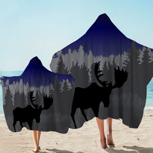 Night Elk SWLS0085 Hooded Towel