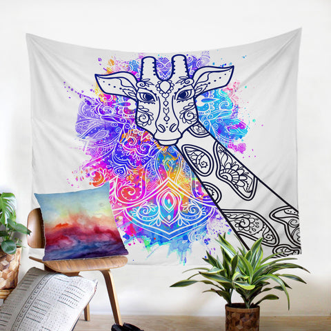 Image of Giraffe SW0088 Tapestry