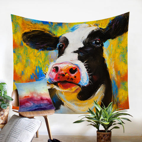 Image of Moo Mugshot SW0095 Tapestry