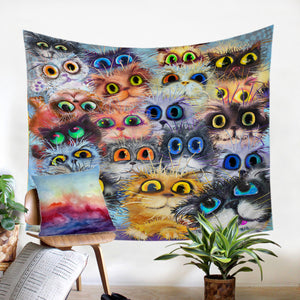 Cat's Eye SW0096 Tapestry