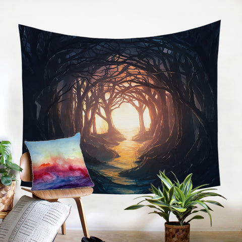 Image of Jungle Maze SW0097 Tapestry