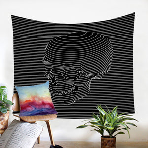 Skull Impression SW0100 Tapestry