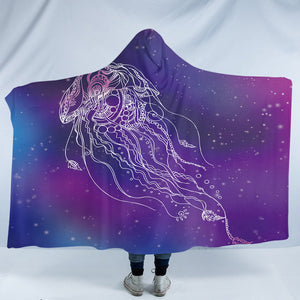 See-through Jellyfish SW0289 Hooded Blanket