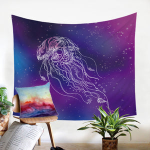 See-through Jellyfish SW0289 Tapestry