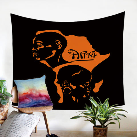 Image of Africa Continent SW0293 Tapestry