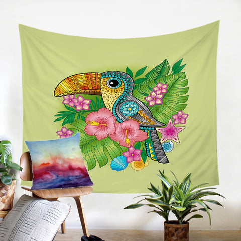 Image of Wid Toucan SW0310 Tapestry